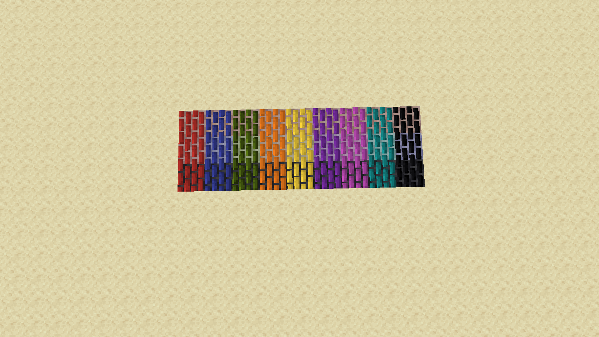 Minecraft Colored Bricks